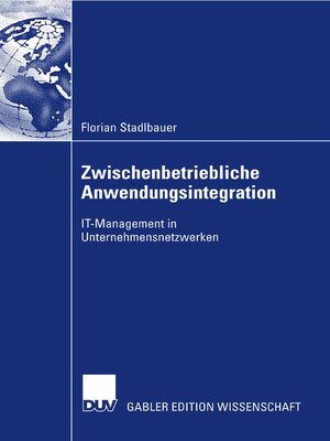 cover image of Zwischenbetriebliche Anwendungsintegration